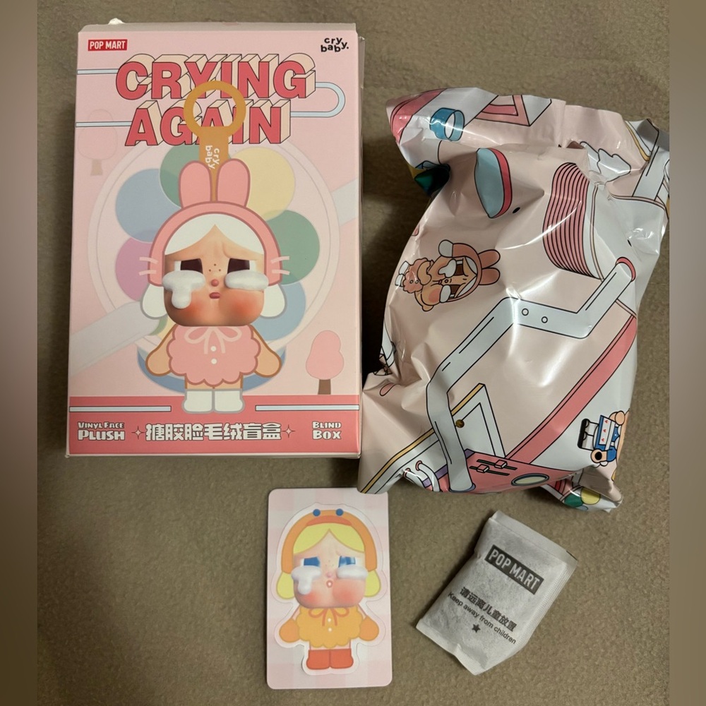 Pop Mart Crybaby Crying Again Series Duck You